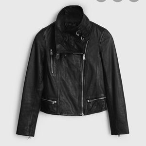 All Saints Bales Leather Biker Jacket